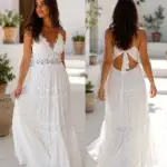 Elegant Embroidered Summer Maxi Dress