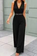 Summer Jumpsuit with Wide Legs - Image 3